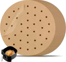 100x-papier-do-air-fryer-20cm-perforowane-wklady-do-frytkownicy-parownika