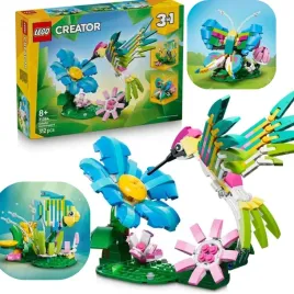 klocki-lego-creator-3w1-dzikie-zwierzeta-kolorowy-koliber-motyl-ryba-zestaw