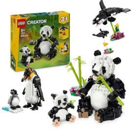 klocki-lego-creator-31165-3w1-dzikie-zwierzeta-rodzina-pandy-orki-pingwiny