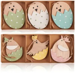 zawieszki-wielkanocne-drewniane-pisanki-kurczaki-6-szt