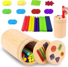 drewniana-zabawka-montessori-sorter-ksztaltow-kolorow-rozwojowa