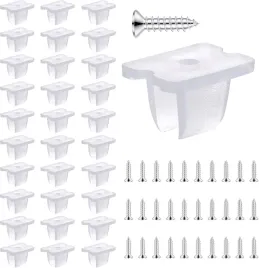 klipsy-montazowe-do-tasm-led-30-sztuk-wodoodporne-ze-srubami-przezroczyste