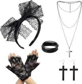 zestaw-akcesoriow-lat-80-retro-madonna-opaska-rekawiczki-bizuteria