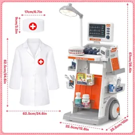 duzy-zestaw-lekarza-dla-dzieci-wozek-medyczny-34-akcesoria-ekg-doktor
