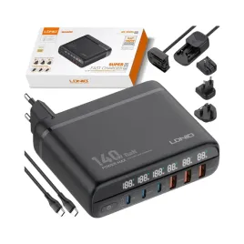 ladowarka-sieciowa-ldnio-140w-czarna-6x-usb-qc3-0-z-przewodem-15-m