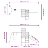 plac-zabaw-do-ogrodu-lite-drewno-sosnowe-stan-nowy