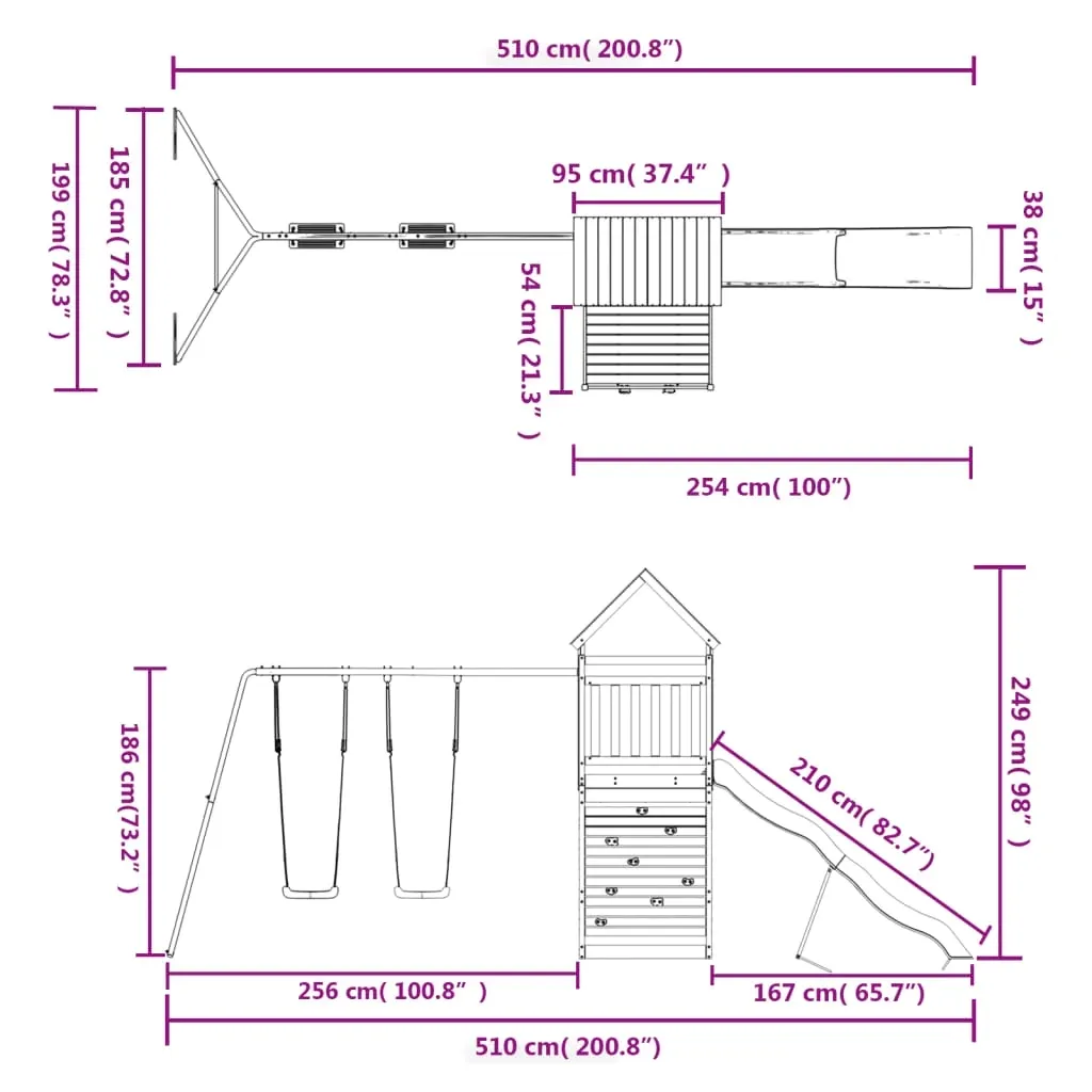 plac-zabaw-do-ogrodu-lite-drewno-sosnowe