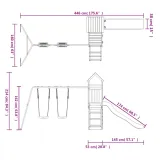 plac-zabaw-do-ogrodu-lite-drewno-sosnowe-stan-nowy