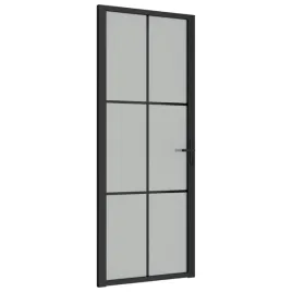 drzwi-wewnetrzne-83x2015-cm-czarne-matowe-szklo-i-aluminium