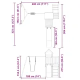 plac-zabaw-do-ogrodu-lite-drewno-sosnowe-kod-producenta-3278974-producent-vidaxl