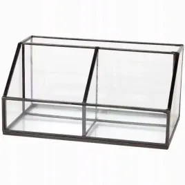szklany-organizer-na-biurko-kosmetyki-przybornik