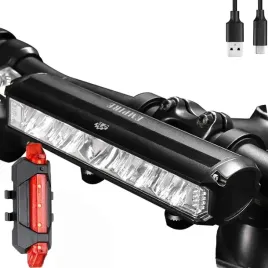 lampka-rowerowa-led-przod-mocna-tyl-2600lm-8000mah-5-diod-mega-mocna