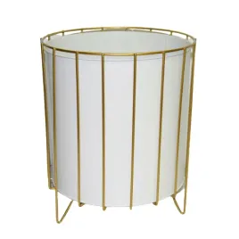 donica-kwietnik-biala-ze-zlotym-stelazem-srednia