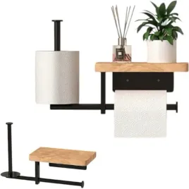 uchwyt-na-papier-toaletowy-wieszak-czarny-loft-polka-2-uchwyty-przylepny