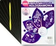 wydrapywanka-hologramowa-a5-srebrna-tecza-a-10-rylec