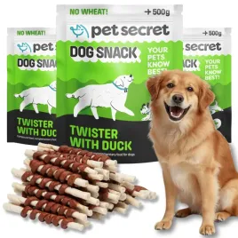 smaczki-dla-psa-3x500g-twister-wolowy-z-miesem-z-kaczki-pet-secret-gryzak