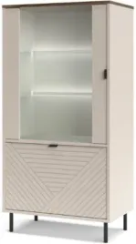 witryna-szafka-stojaca-do-salonu-przeszklona-regal-68-cm-kaszmir-dab-evo