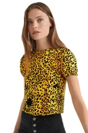 bluzka-damska-desigual-top-zolta-panterka