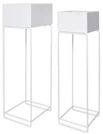 kwietnik-metal-maly-kwadrat-bialy-22x22x75