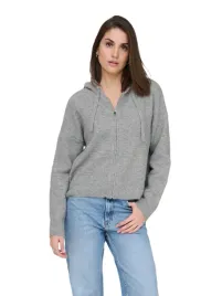 only-bluza-sweter-damski-rozpinany-z-kapturem-szara-ciepla-welniana-modna