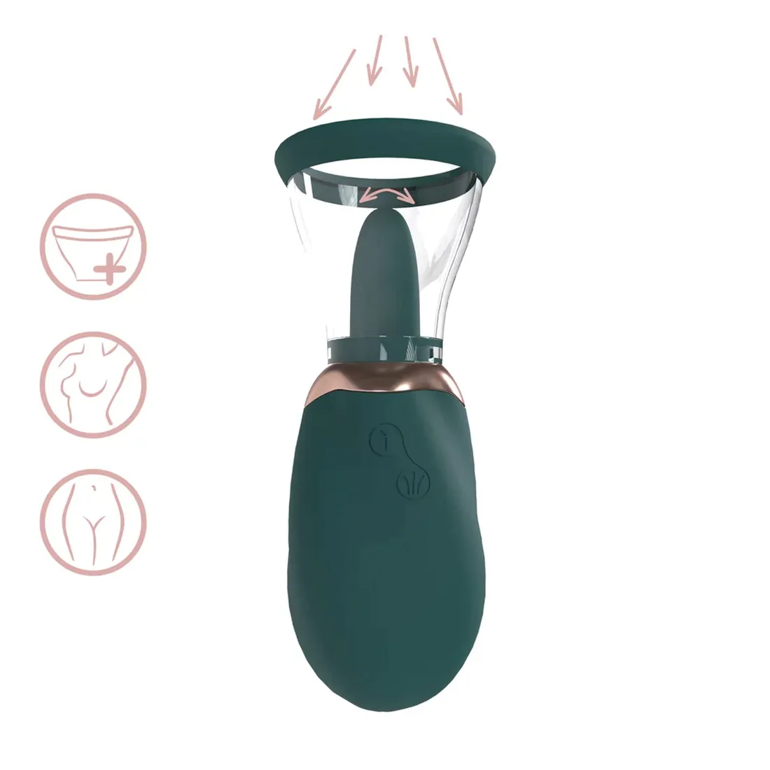 boost-rechargeable-vulva-and-breast-pump-forest-green