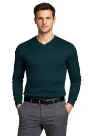 sweter-meski-butelkowa-zielen-elegancki-bawelniany-wyjsciowy-bawelna-logo