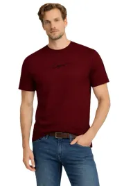t-shirt-koszulka-meska-3002-bordowy-bawelniana-wygodna-bordowa-modna