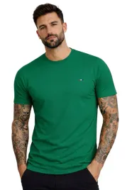 t-shirt-koszulka-meska-zielona-bawelniana-basic-klasyczna-wygodna-logo