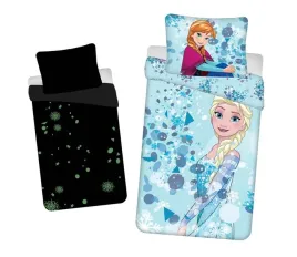posciel-swiecaca-w-ciemnosci-140x200-frozen-anna-elsa-kraina-lodu