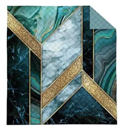 narzuta-170x210-turkusowa-zlota-geometria-bedspread