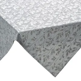 obrus-85x85-simona-srebrny-liscie-z-blyszczacym-nadrukiem