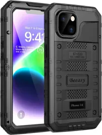 beeasy-etui-wodoodporne-do-iphone-13-iphone-14-pancerne-metalowe-360-czarne