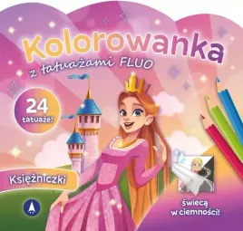 kolorowanka-z-tatuazami-fluo-ksiezniczki
