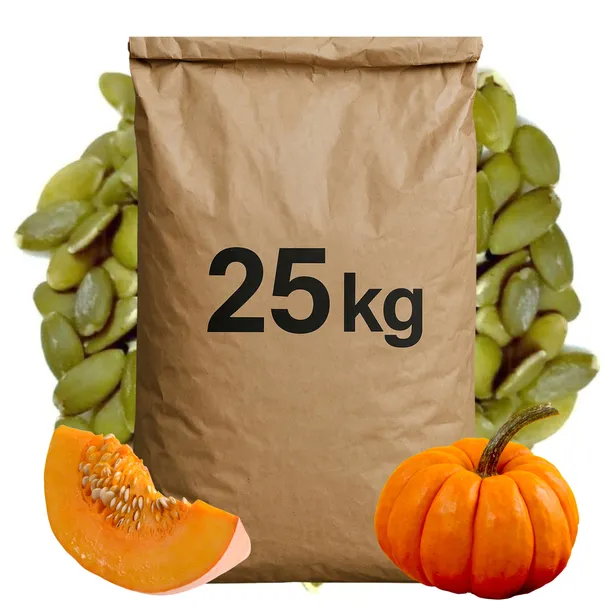 PESTKI DYNI ŁUSKANE 25KG NATURALNE 25000 G GASTRONOMIA IDEALNY DO WYPIEKÓW