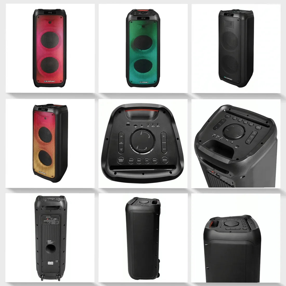 partybox-glosnik-bluetooth-karaoke-blaupunkt-pb10db-1000w-led-tws-usb-stan-nowy