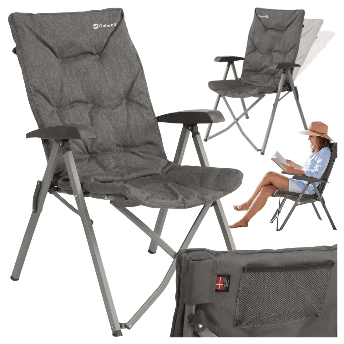 krzeslo-turystyczne-kempingowe-skladane-fotel-4-pozycje-szare-pokrowiec-stan-nowy