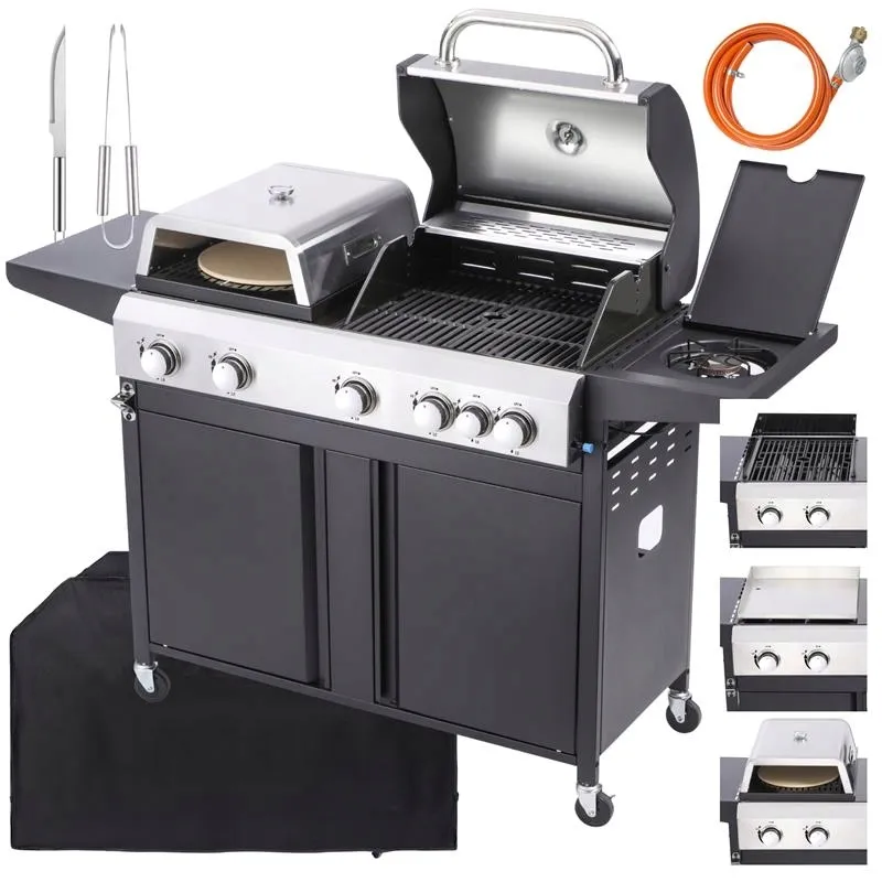 grill-gazowy-5-1-palnikow-piec-do-pizzy-ruszt-205-kw-pokrowiec-blaupunkt