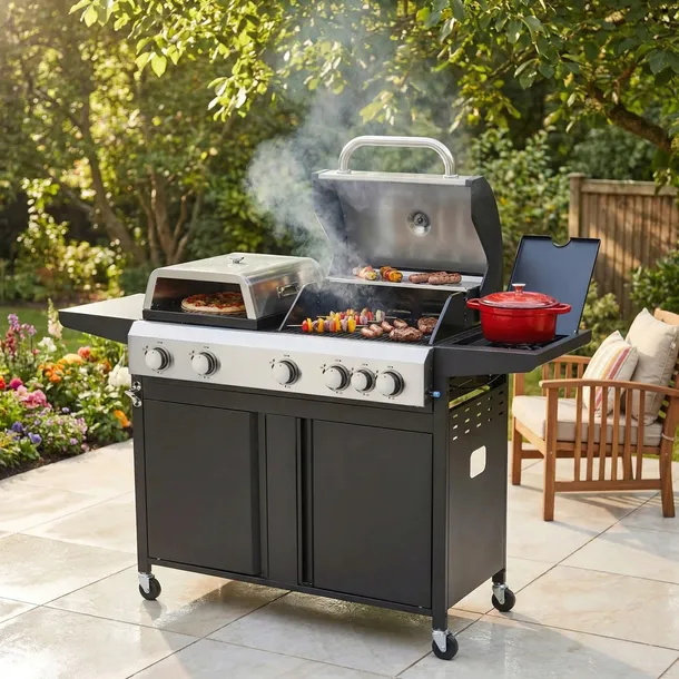 grill-gazowy-5-1-palnikow-piec-do-pizzy-ruszt-205-kw-pokrowiec-blaupunkt-marka-blaupunkt