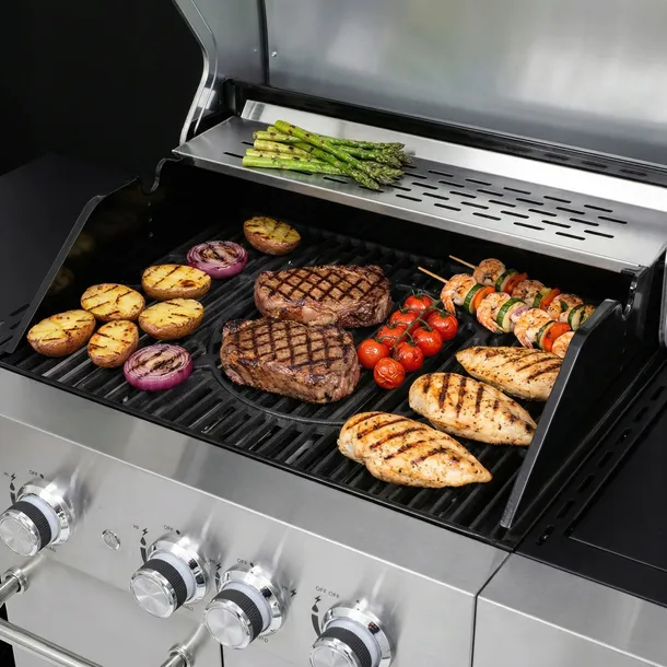 grill-gazowy-4-1-ogrodowy-led-ruszt-zeliwny-palnik-boczny-pokrowiec-gg421-marka-blaupunkt