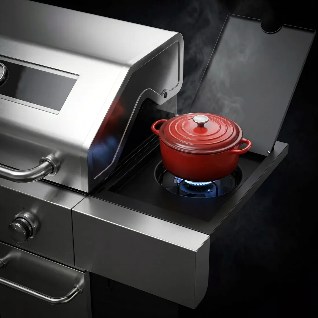 grill-gazowy-4-1-ogrodowy-led-ruszt-zeliwny-palnik-boczny-pokrowiec-gg421