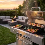 grill-gazowy-4-1-ogrodowy-led-ruszt-zeliwny-palnik-boczny-pokrowiec-gg421-dlugosc-rusztu-69-cm