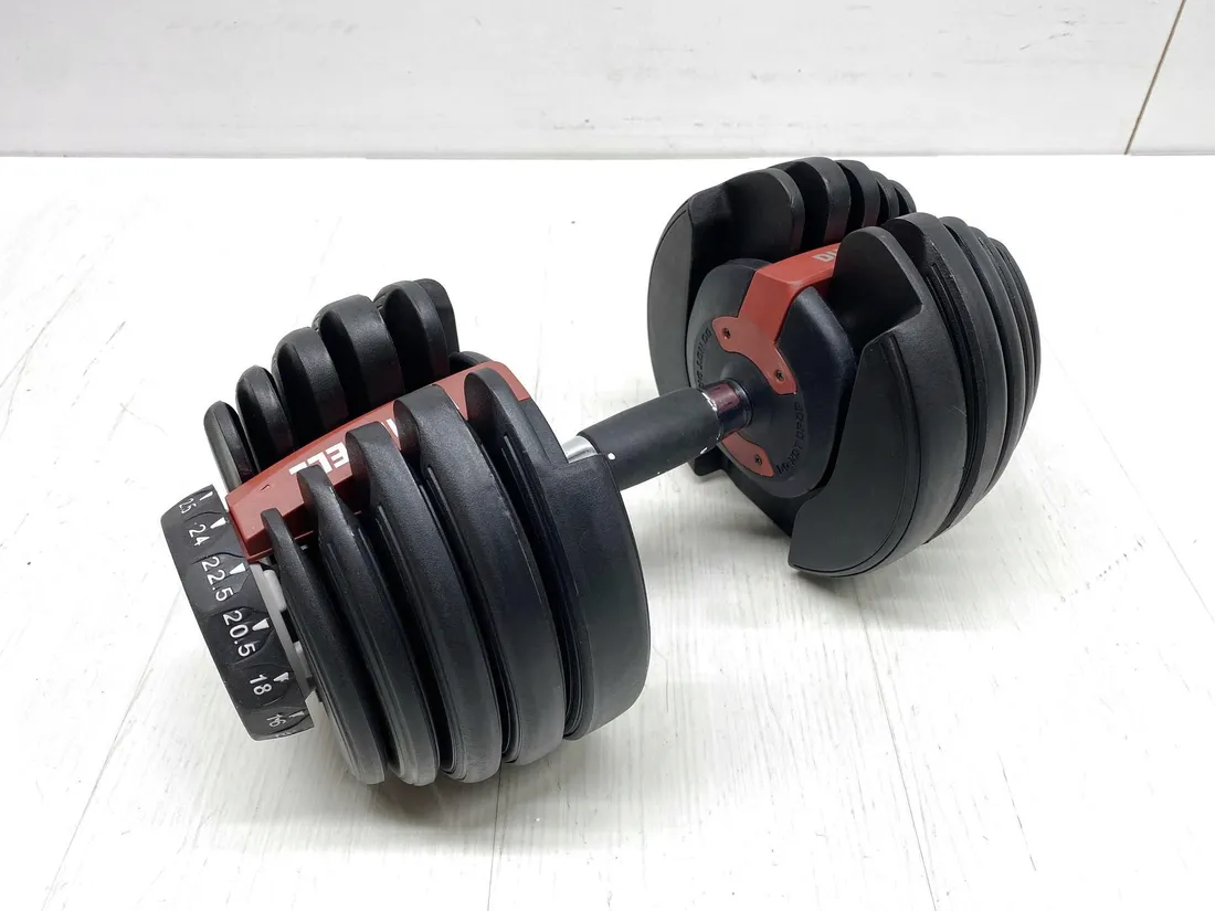 hantle-regulowane-224-kg-bowflex-selecttech-pojedyncza-sztuka-stan-powystawowy