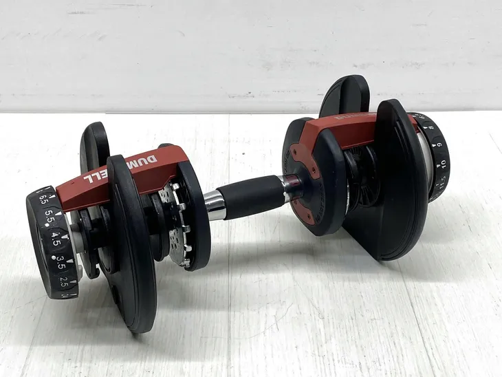 hantle-regulowane-224-kg-bowflex-selecttech-pojedyncza-sztuka-cechy-dodatkowe-antyposlizgowy-uchwyt