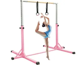 drazek-gimnastyczny-dla-dzieci-fbsport-regulowany-90150-cm-trening-rozowy