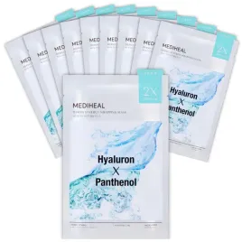 mediheal-zestaw-koreanskich-masek-w-plachcie-kwas-hialuronowy-10-x-25-ml