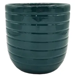 donica-zielona-ceramiczna-14cm-sr