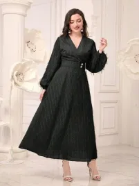 kc57303-shein-teskturowa-puszysta-sukienka-maxi-brokat-14-l