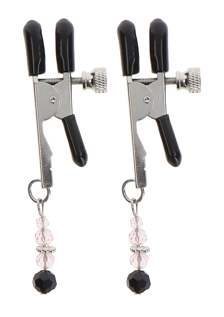 adjustable-clamps-with-beads-silver