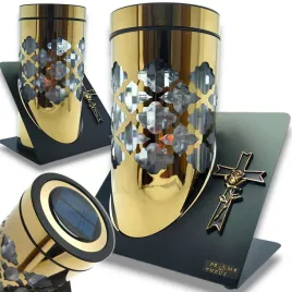 znicz-solarny-led-ekskluzywny-lampion-na-grob-metalowy-krzyz-zloty