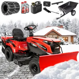 traktor-ogrodowy-z-koszem-245l-cedrus-c-trac-92hc-automat-3w1-mega-zestaw
